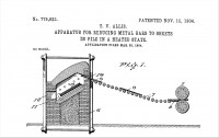 1904 rolling mill patent